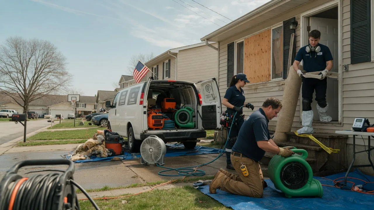 Water Damage Restoration in Woodstock, VA near me